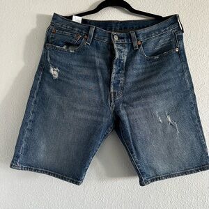 Levi's 501 Classic Blue Jean Shorts